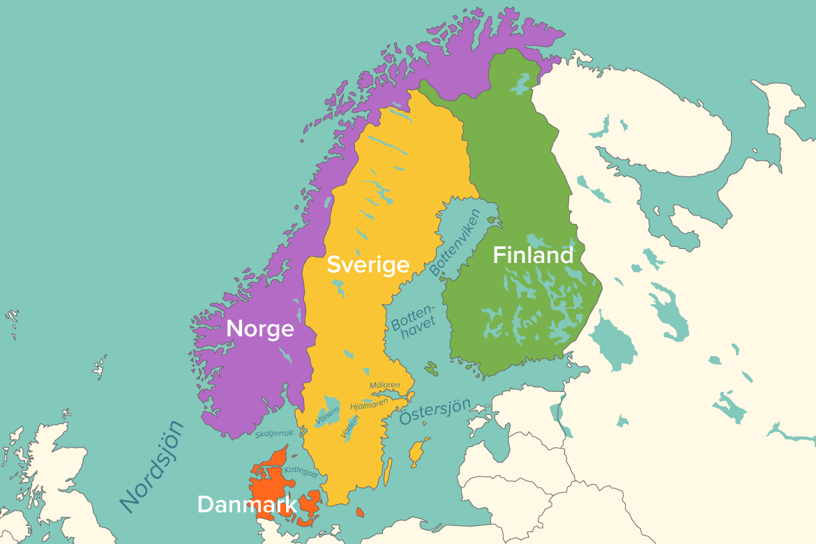 Sveriges namngeografi – läromedel i geografi åk 4,5,6